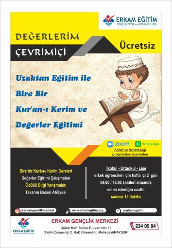 Değerlerim Çevrimiçi